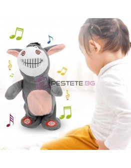 Плюшено говорещо и пеещо магаре